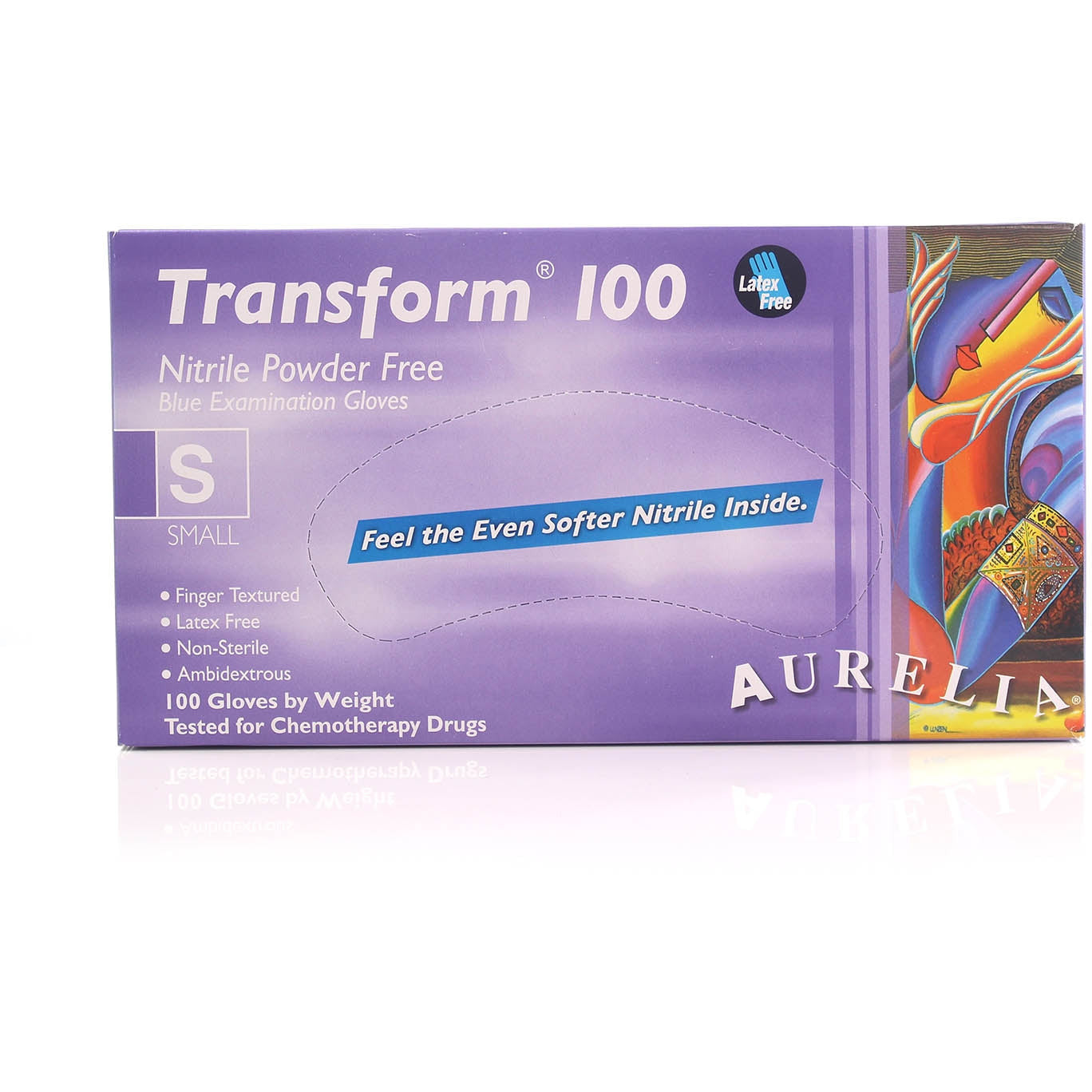 Dark Gray Supermax Aurelia Transform Nitrile Gloves - Pack of 100