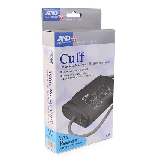 Gray A&D Medical Large UA-series cuff: Wide Range 22-42cm Arm Circumference