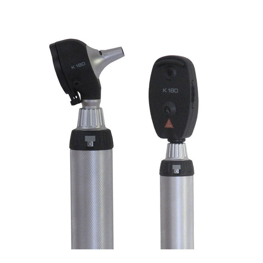 Dark Slate Gray HEINE K180 Combined Diagnostic Set with Battery Handle