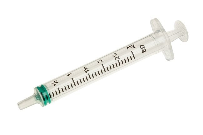 BD Emerald™ Three-Part Syringe 3ml - Box of 100