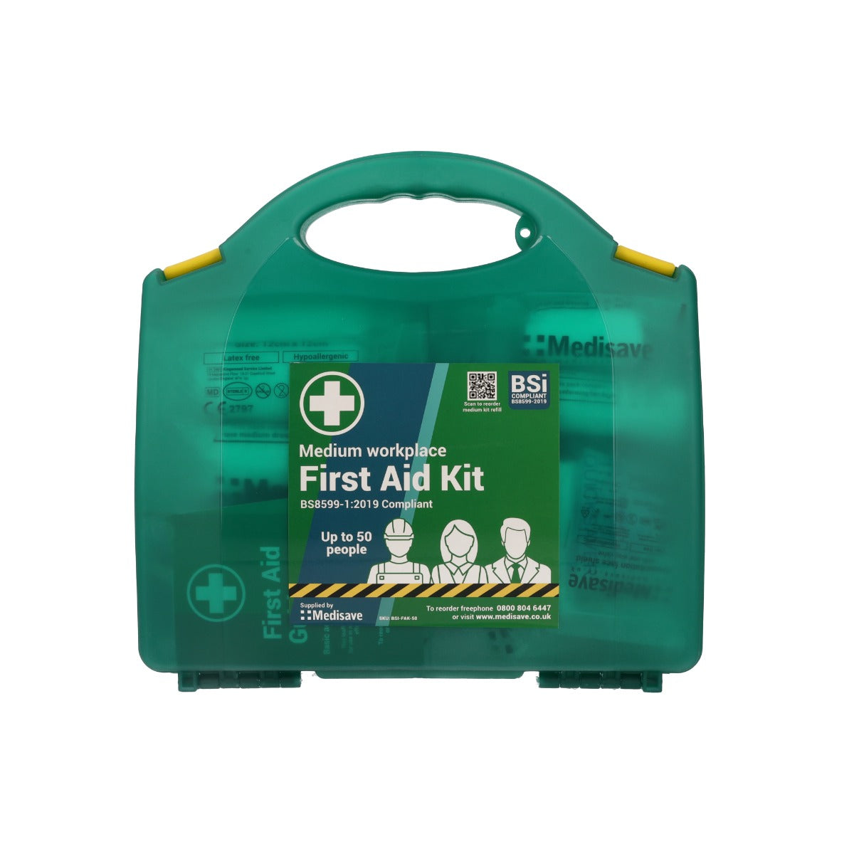 BS8599-1:2019 Workplace First Aid Kit - Medium