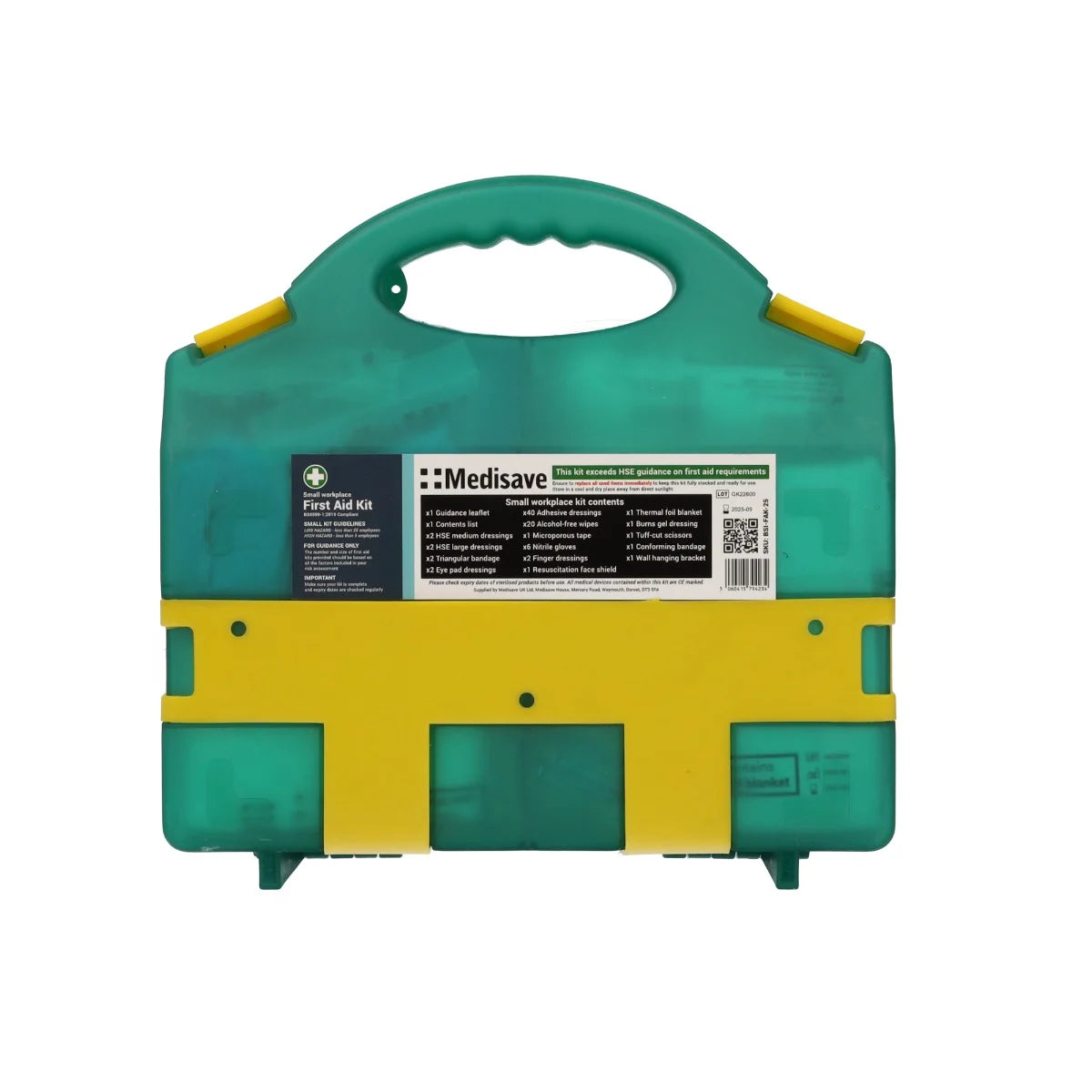 BS8599-1:2019 Workplace First Aid Kit - Large