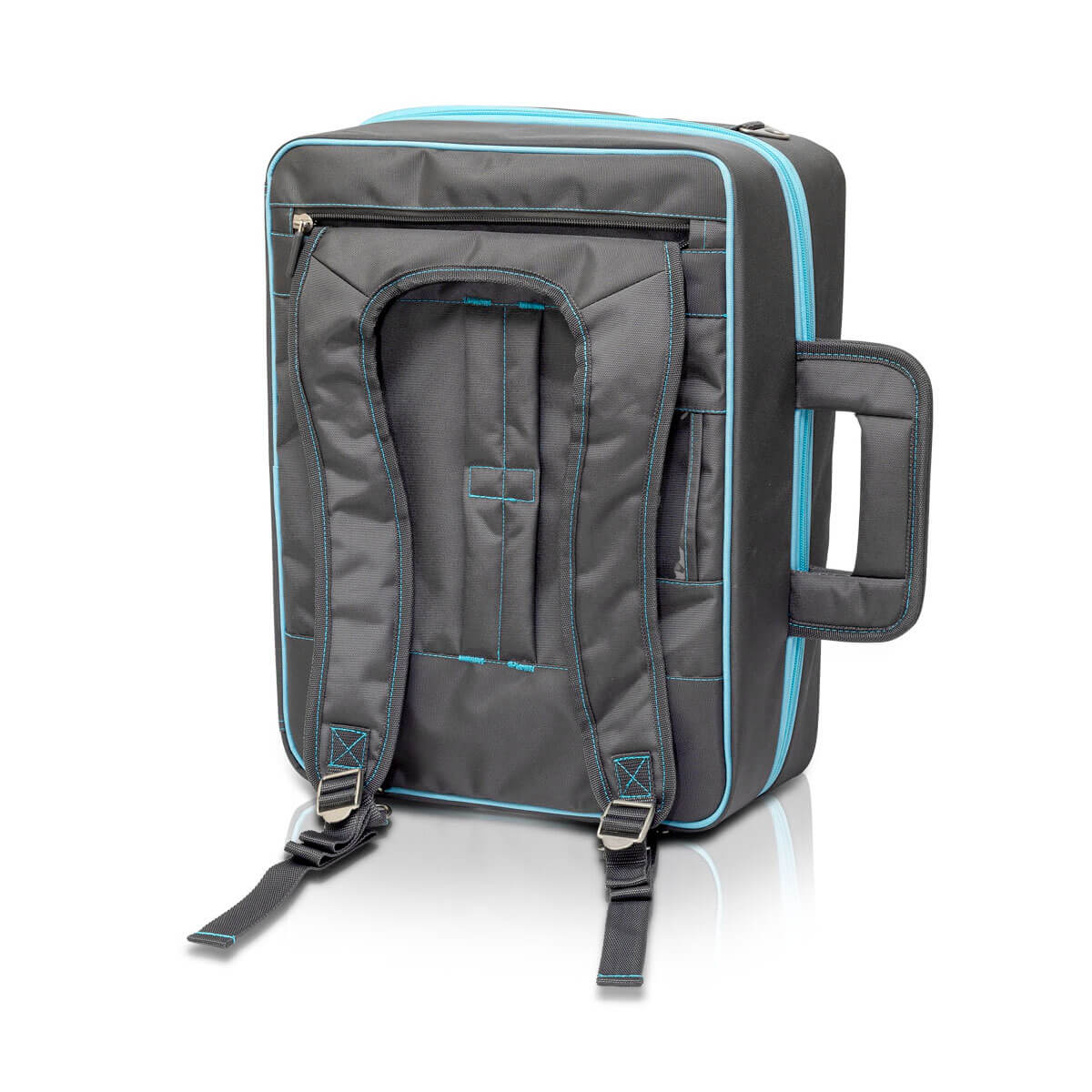 Elite Bags High Capacity Briefcase - Grey Polyamide 