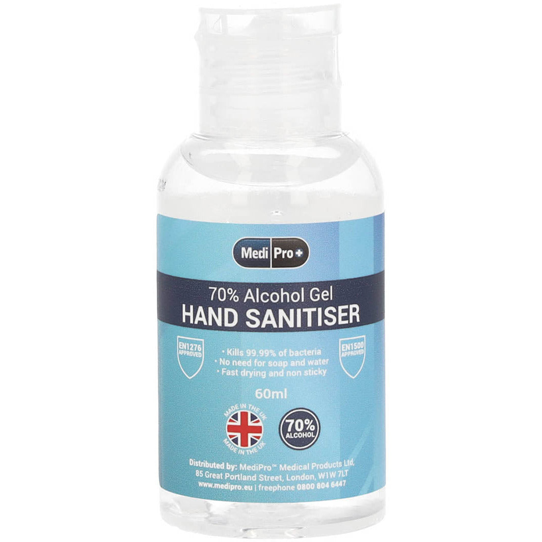 Powder Blue MediPro 70% Alcohol Hand Sanitiser 60ml