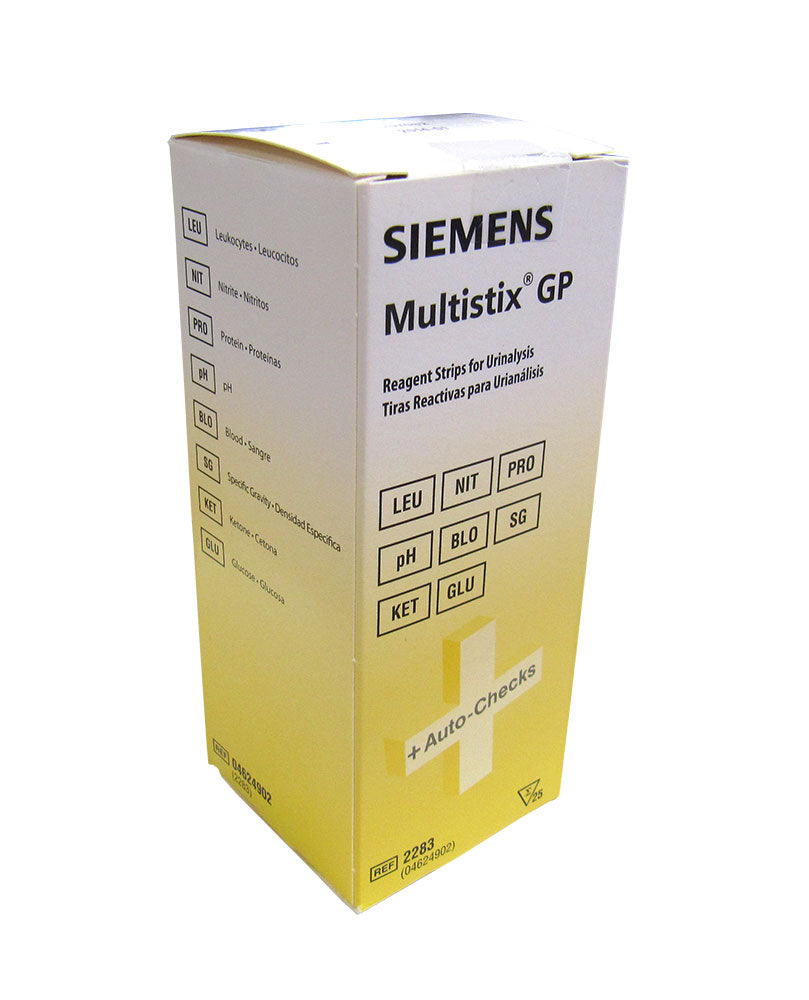 Siemens Multistix GP Reagent Strips x 25