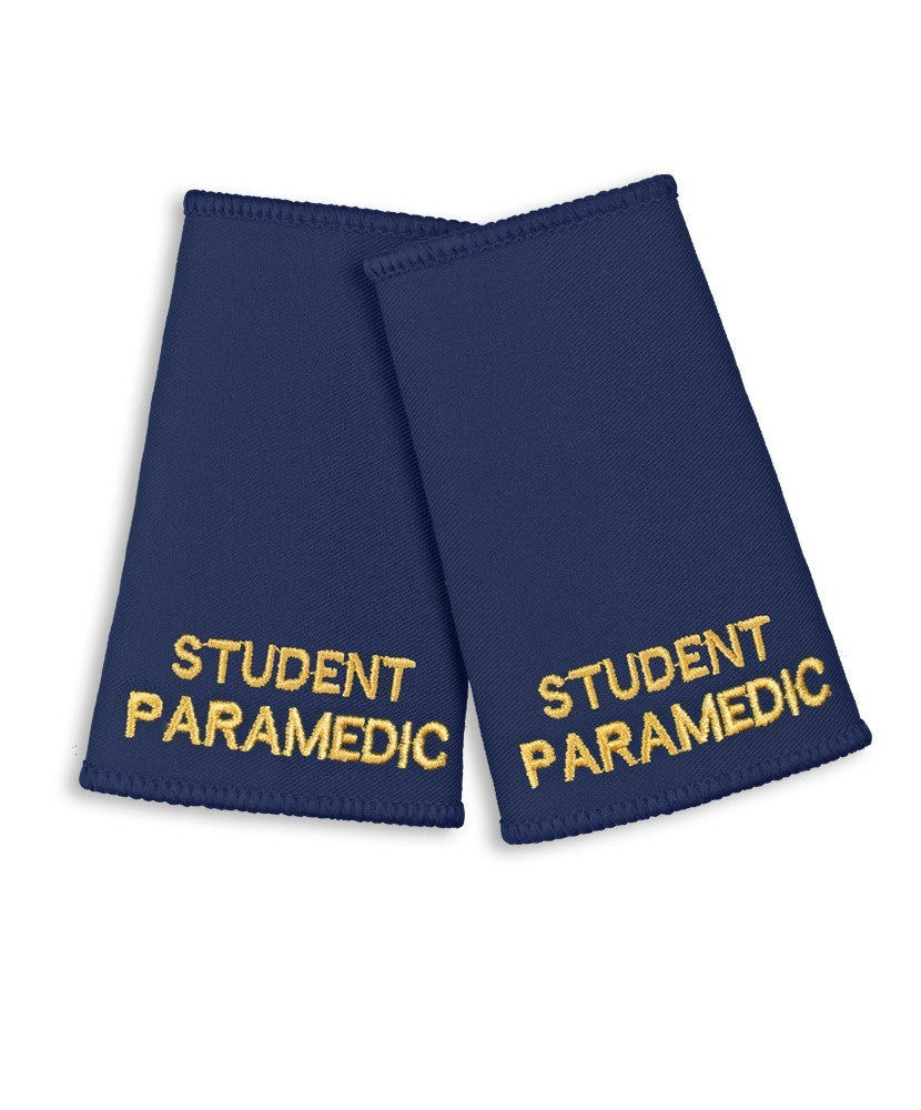 Student Paramedic Epaulette Sliders - Navy