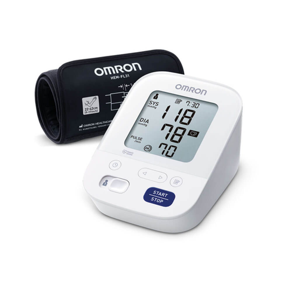 Omron M3 Comfort - Automatic Upper Arm Blood Pressure Monitor - Medscope