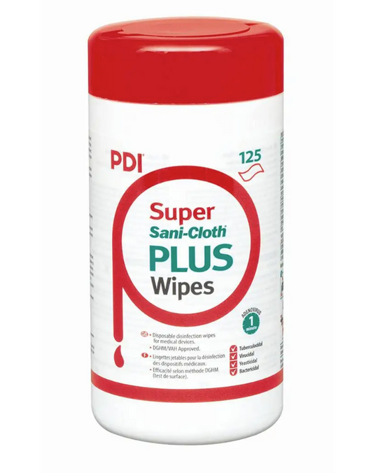 Super Sani-Cloth® PLUS - Small Canister (125)