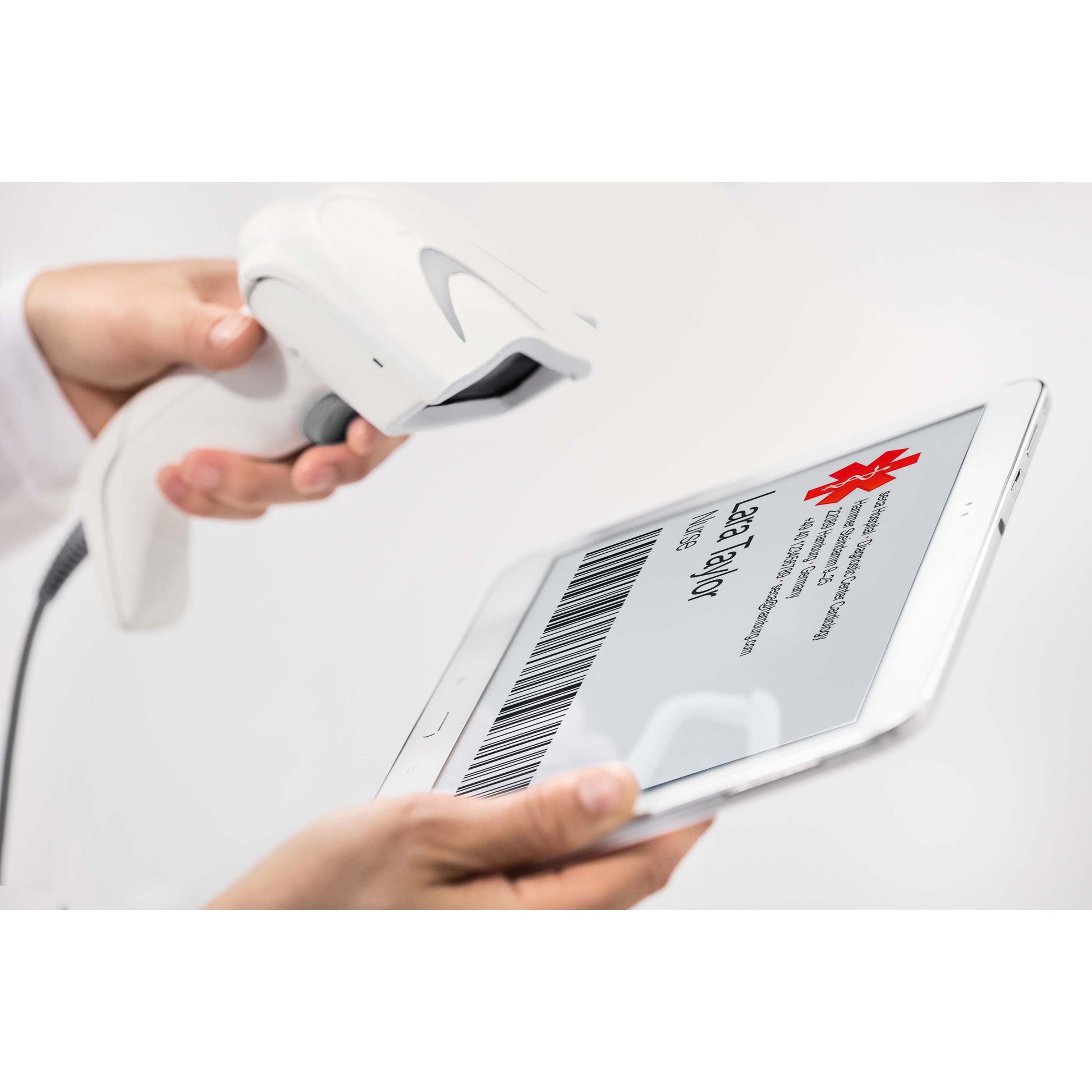 Light Gray seca 287 - EMR-Validated Ultrasonic Measuring Station With Voice Guidance (Class III medically approved)