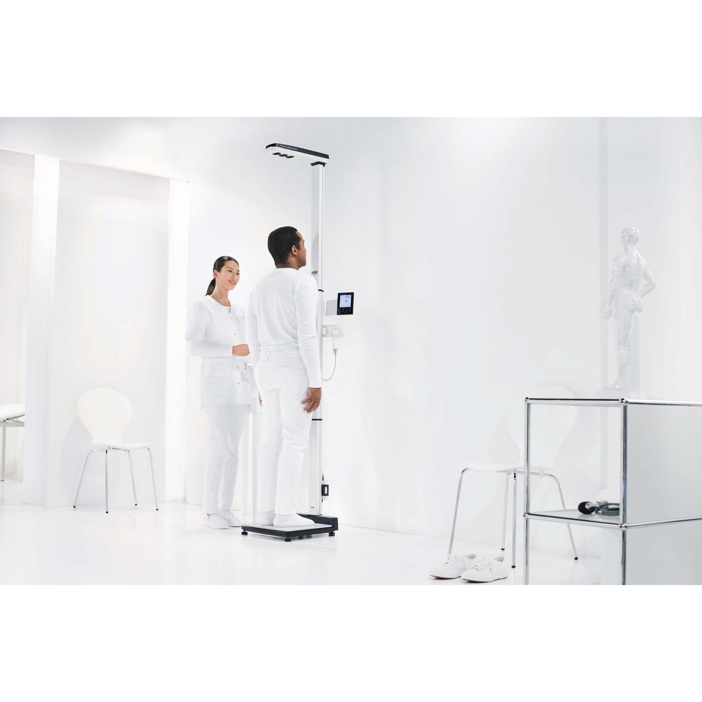 Lavender seca 287 - EMR-Validated Ultrasonic Measuring Station With Voice Guidance (Class III medically approved)