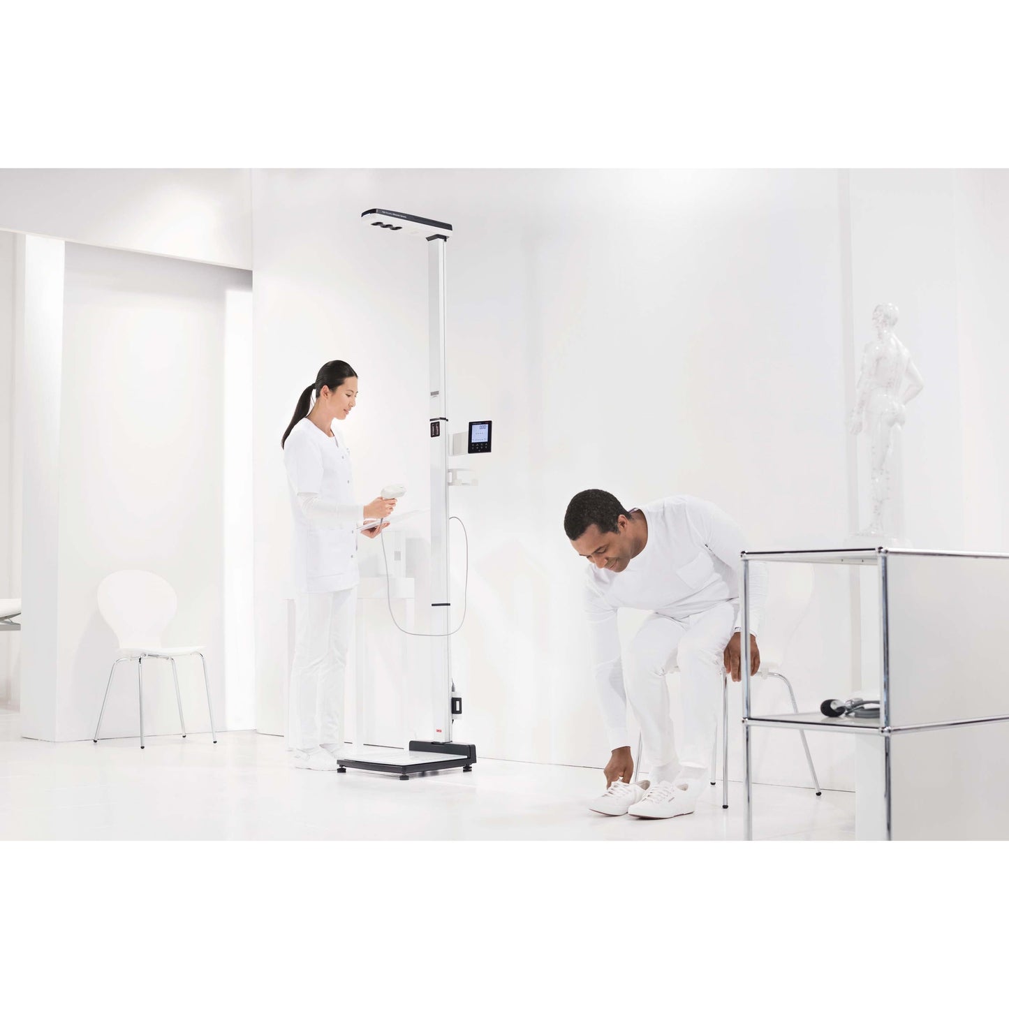 Lavender seca 287 - EMR-Validated Ultrasonic Measuring Station With Voice Guidance (Class III medically approved)