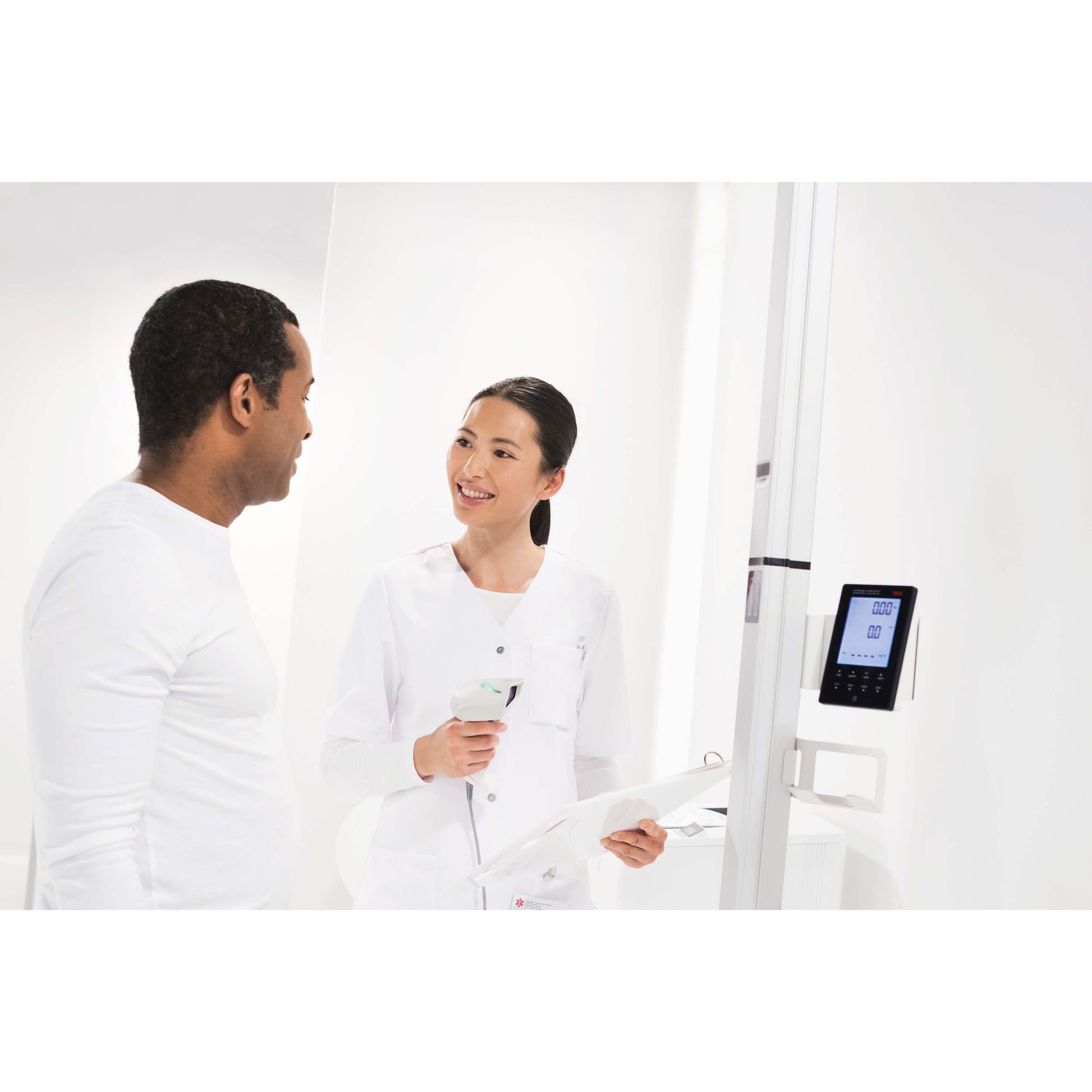 Lavender seca 287 - EMR-Validated Ultrasonic Measuring Station With Voice Guidance (Class III medically approved)