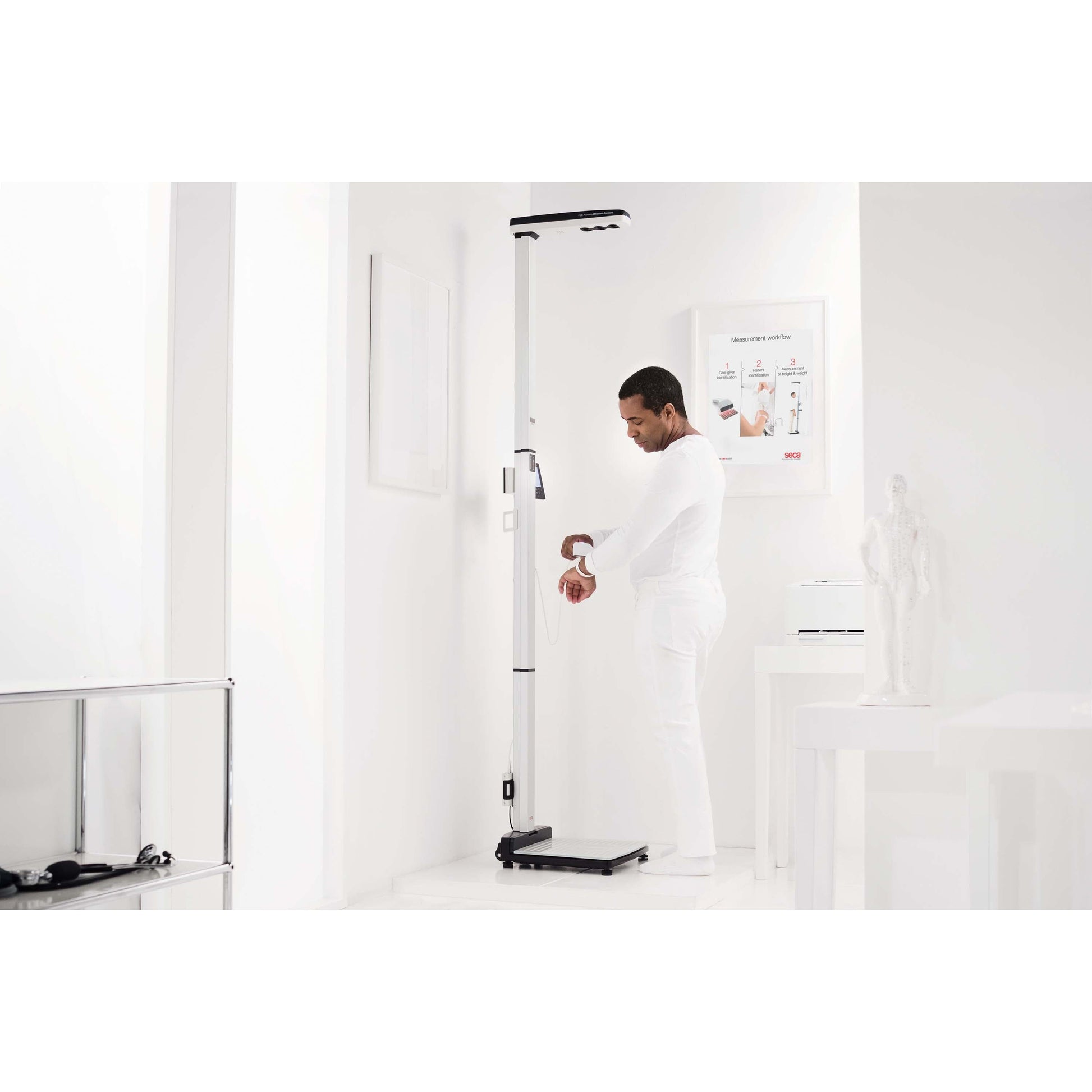 Lavender seca 287 - EMR-Validated Ultrasonic Measuring Station With Voice Guidance (Class III medically approved)