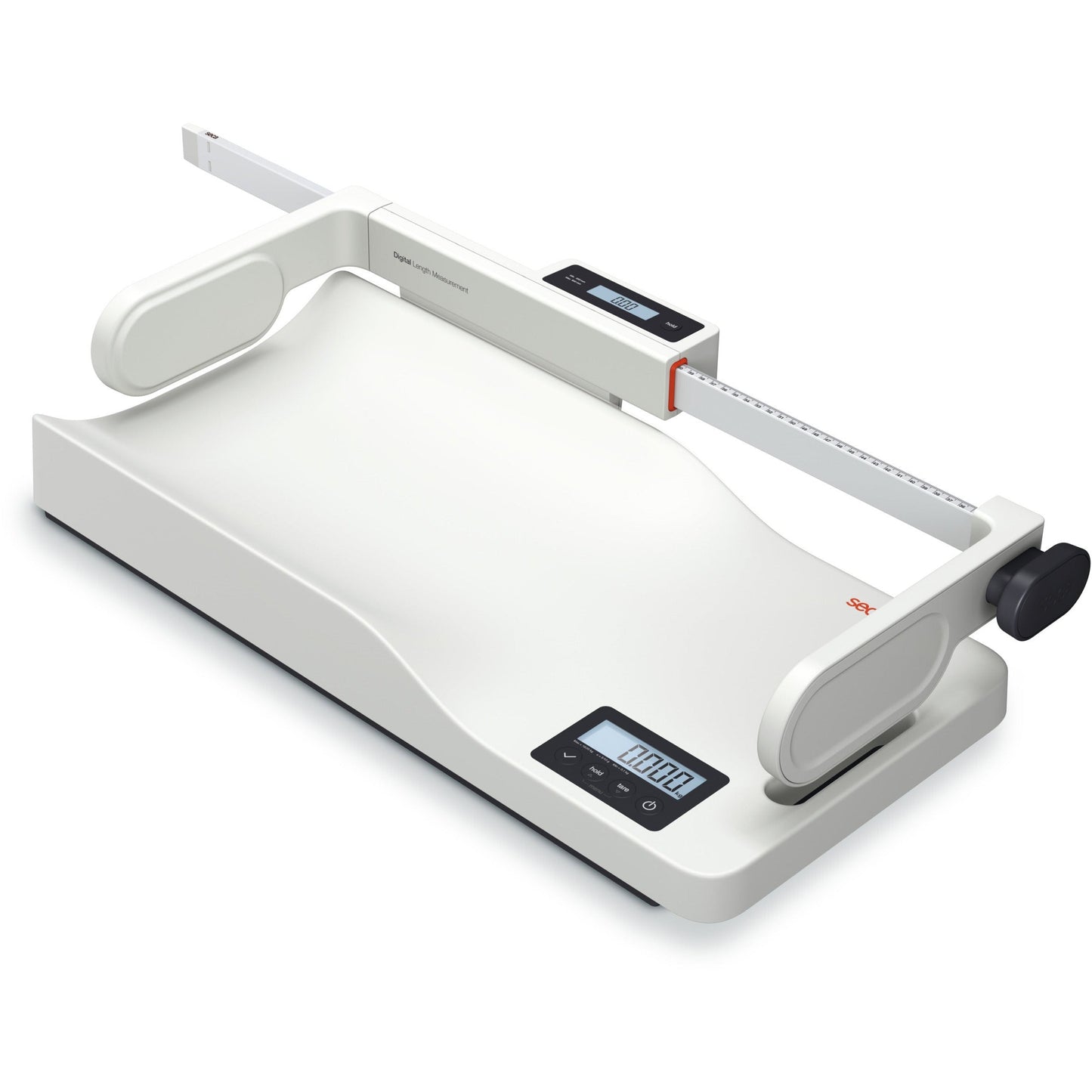 Light Gray seca 336 - Baby Scale with Flat Weighing Tray and Optional Measuring Rod