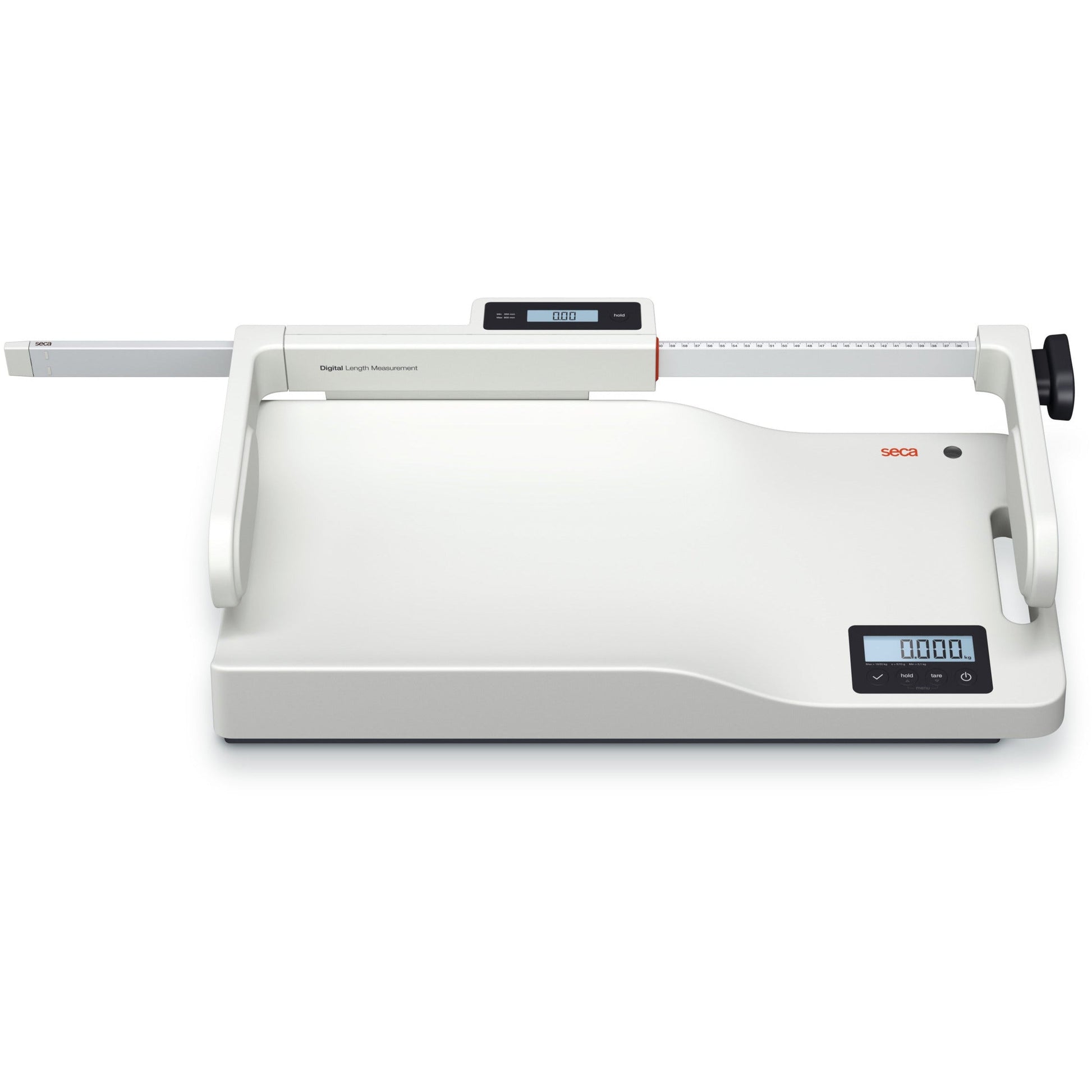 Light Gray seca 336 - Baby Scale with Flat Weighing Tray and Optional Measuring Rod