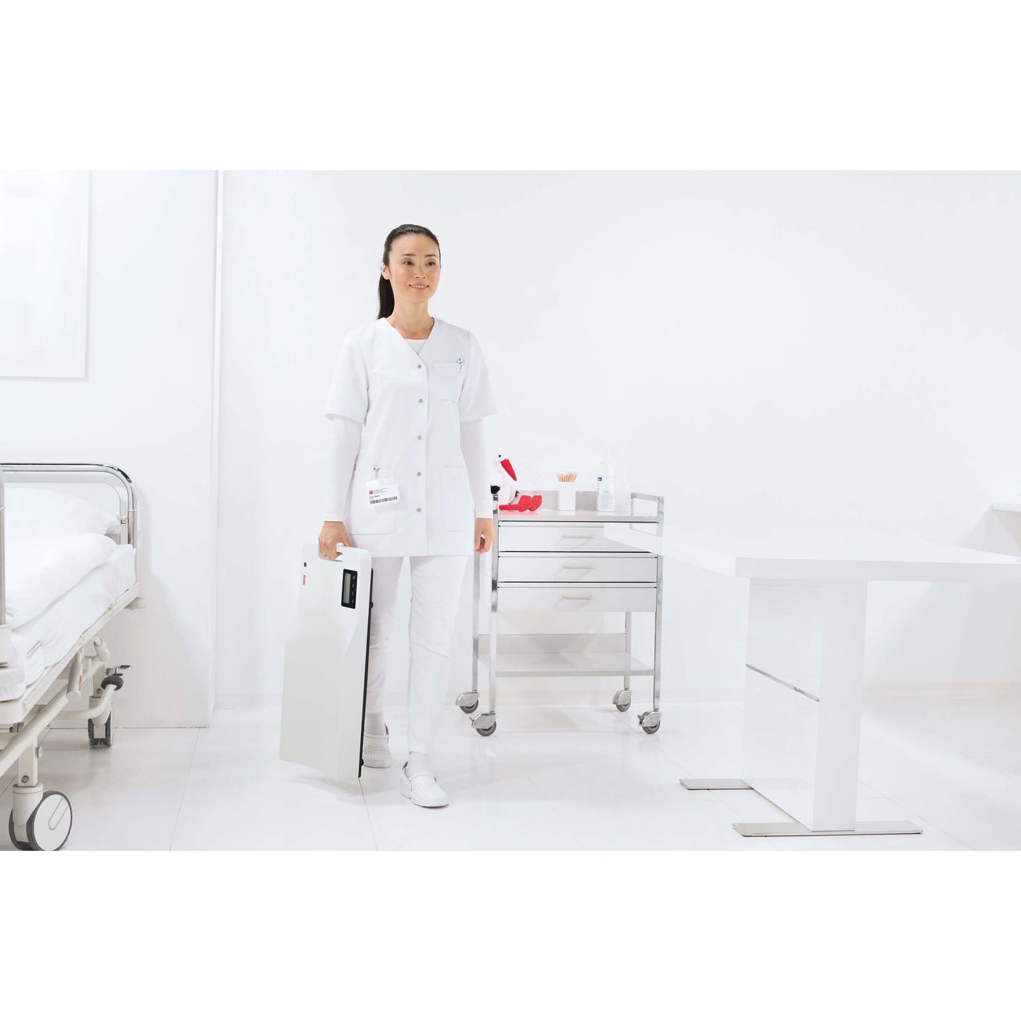 Lavender seca 336 - Baby Scale with Flat Weighing Tray and Optional Measuring Rod