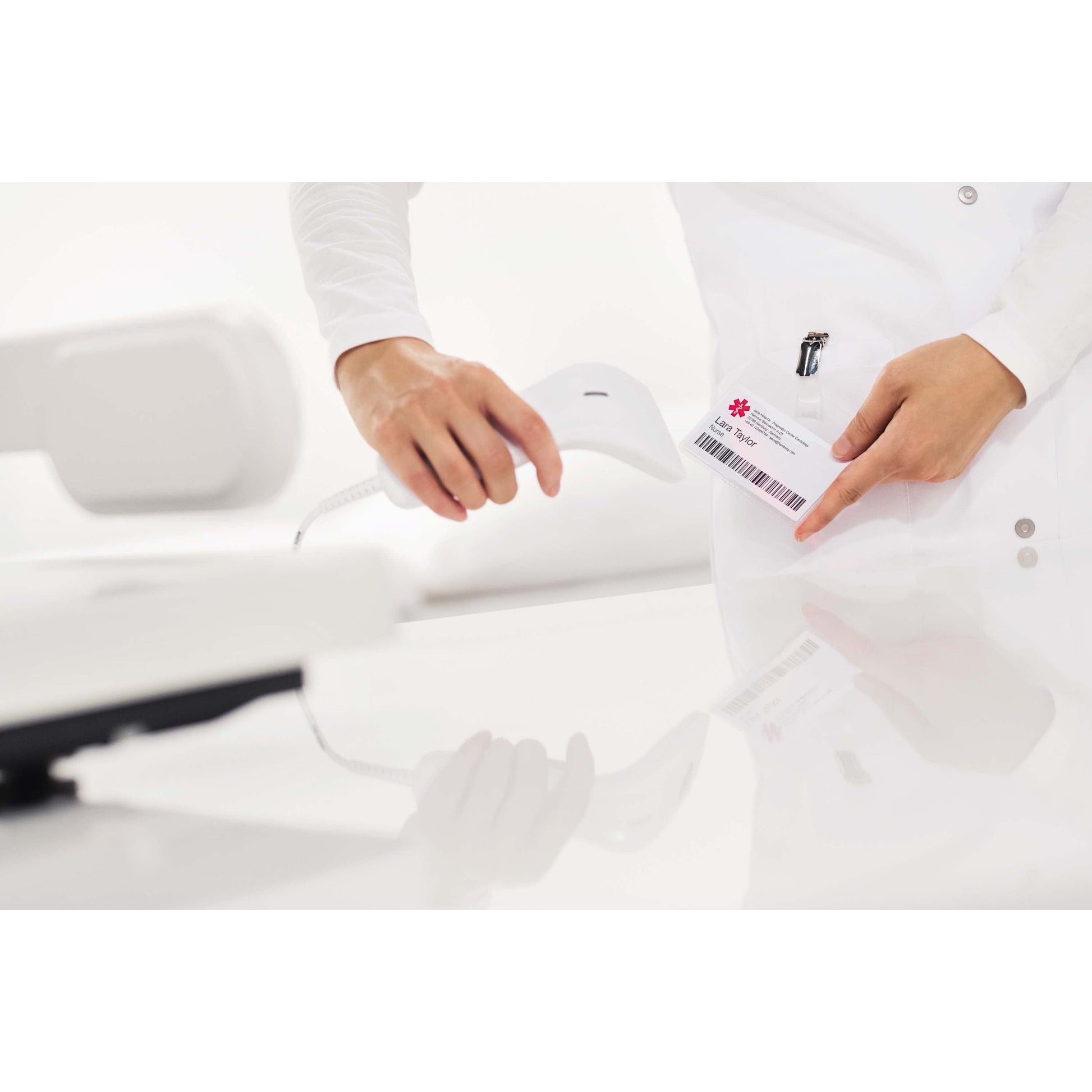 Antique White seca 336 i - EMR-validated baby scale with Wi-Fi function (Class III medically approved)