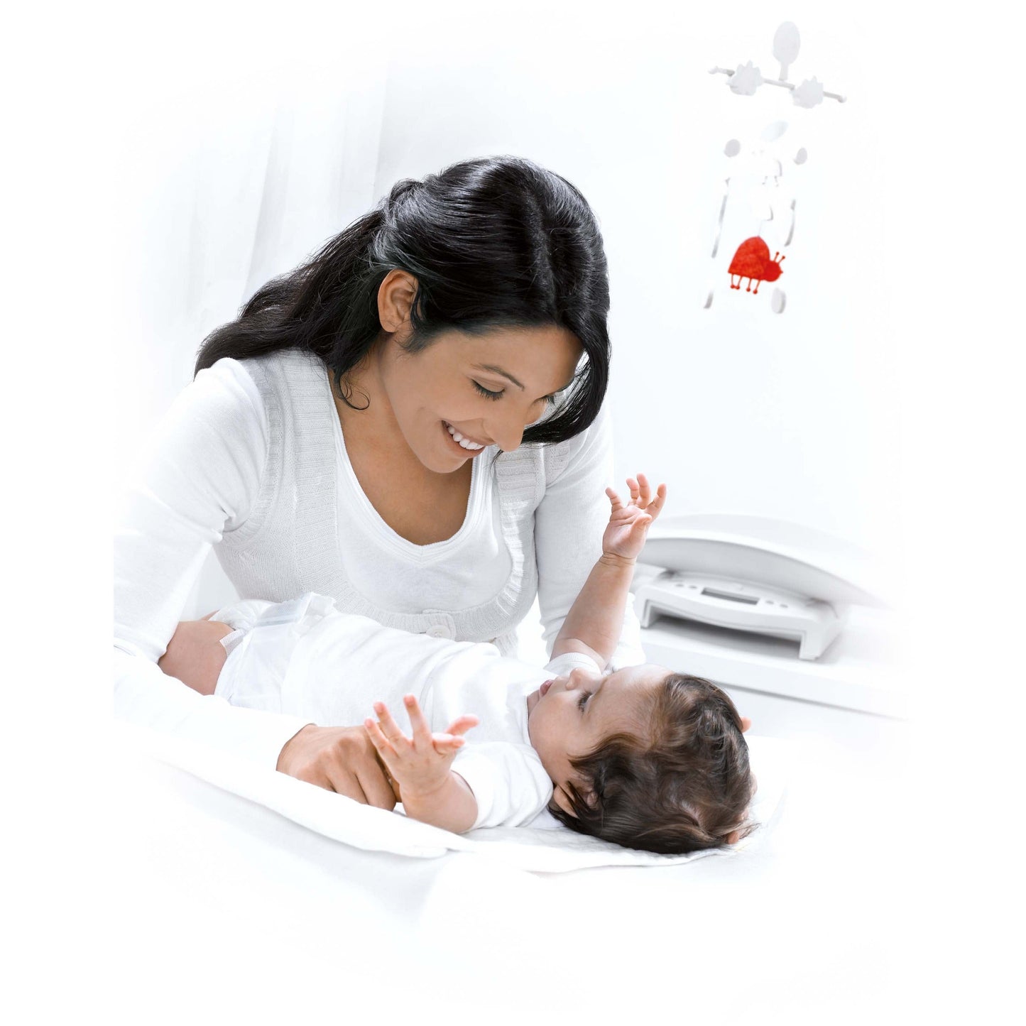 Lavender seca 354 - 2-in-1 Mobile Baby Scale and Flat Scale for Toddlers