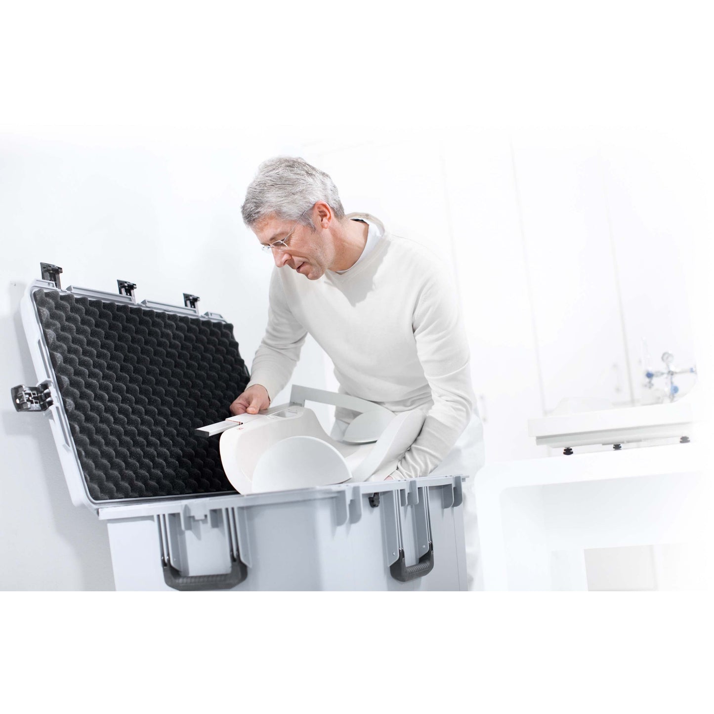 Lavender seca 376 - Baby Scale with Extra Large Weighing Tray [Class III Medically Approved]