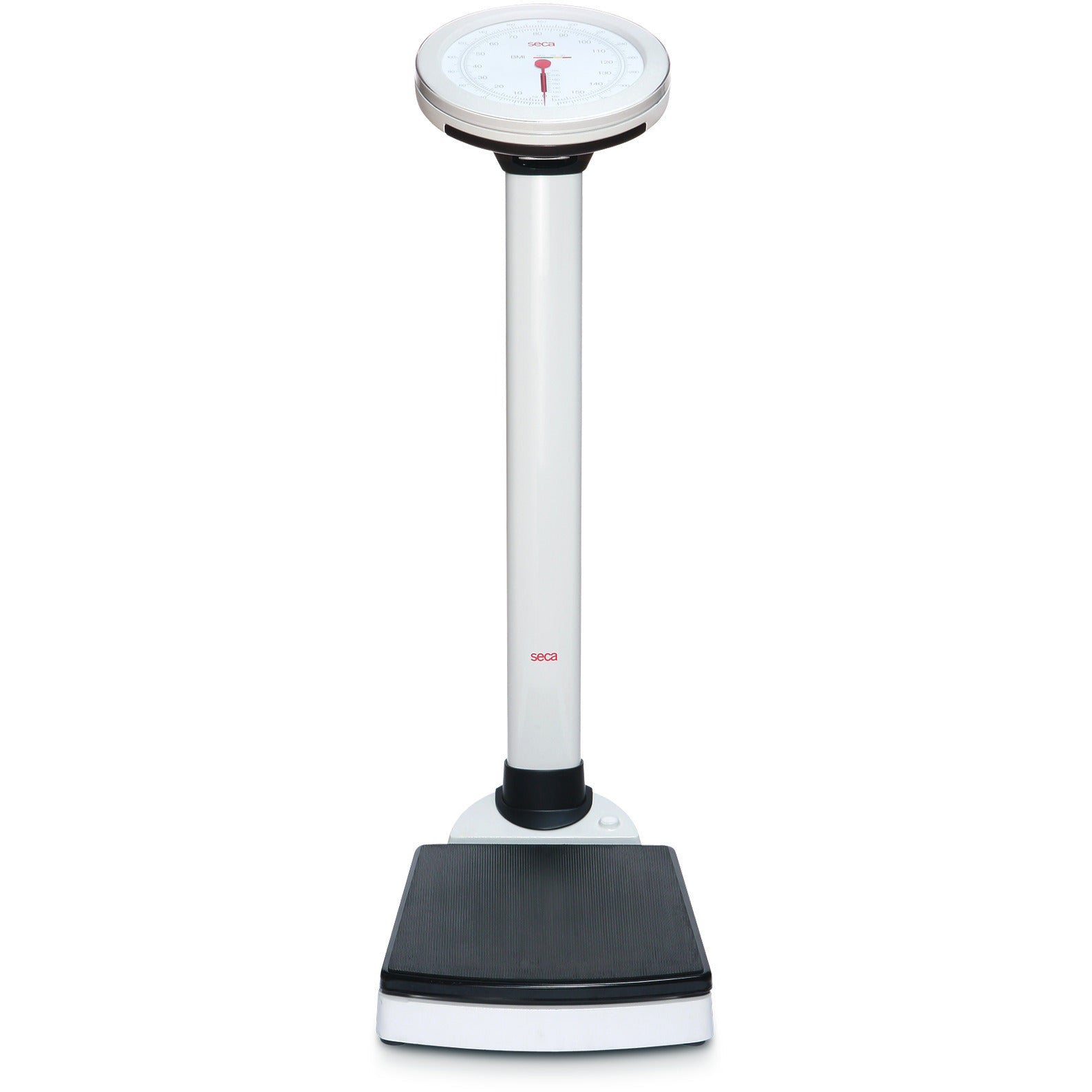 Light Gray seca 756 - Mechanical column scale with BMI display and evaluation (Class IIII medically approved)