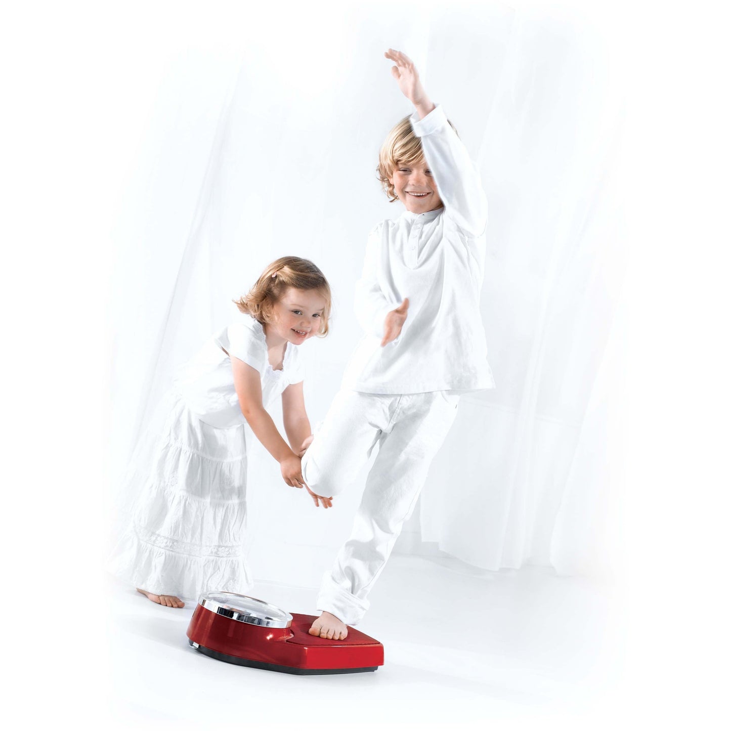 White Smoke seca 760 - Mechanical Flat Scale with Large Dial in Modern Colours