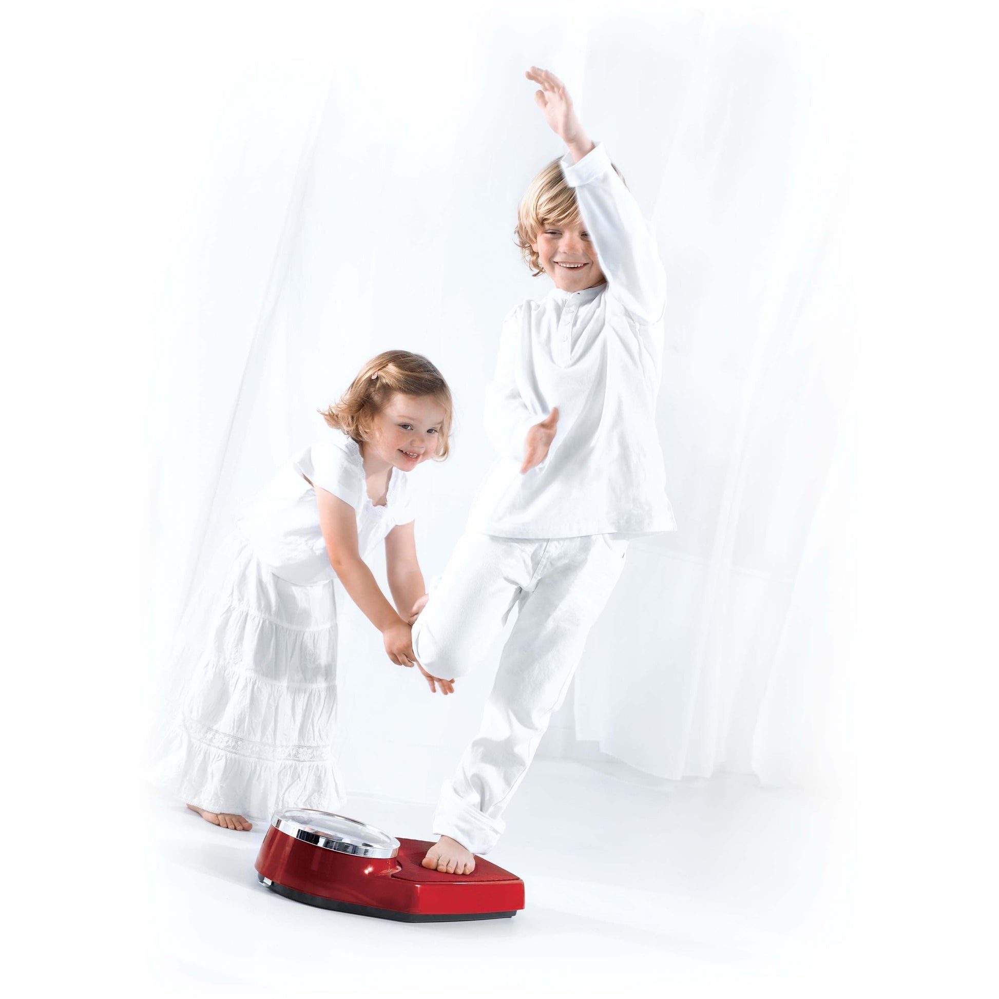 White Smoke seca 760 - Mechanical Flat Scale with Large Dial in Modern Colours