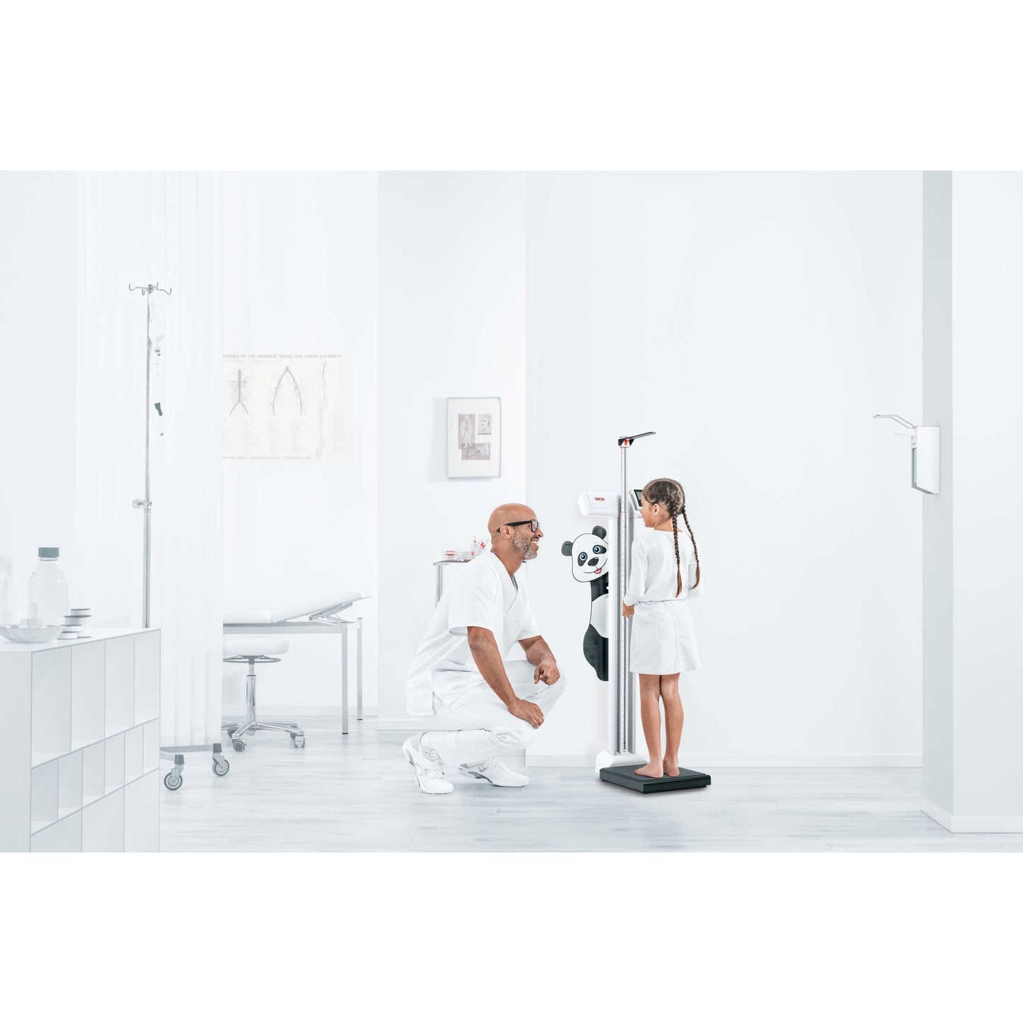 Lavender seca 777 - Digital Column Scale with Eye-Level Display