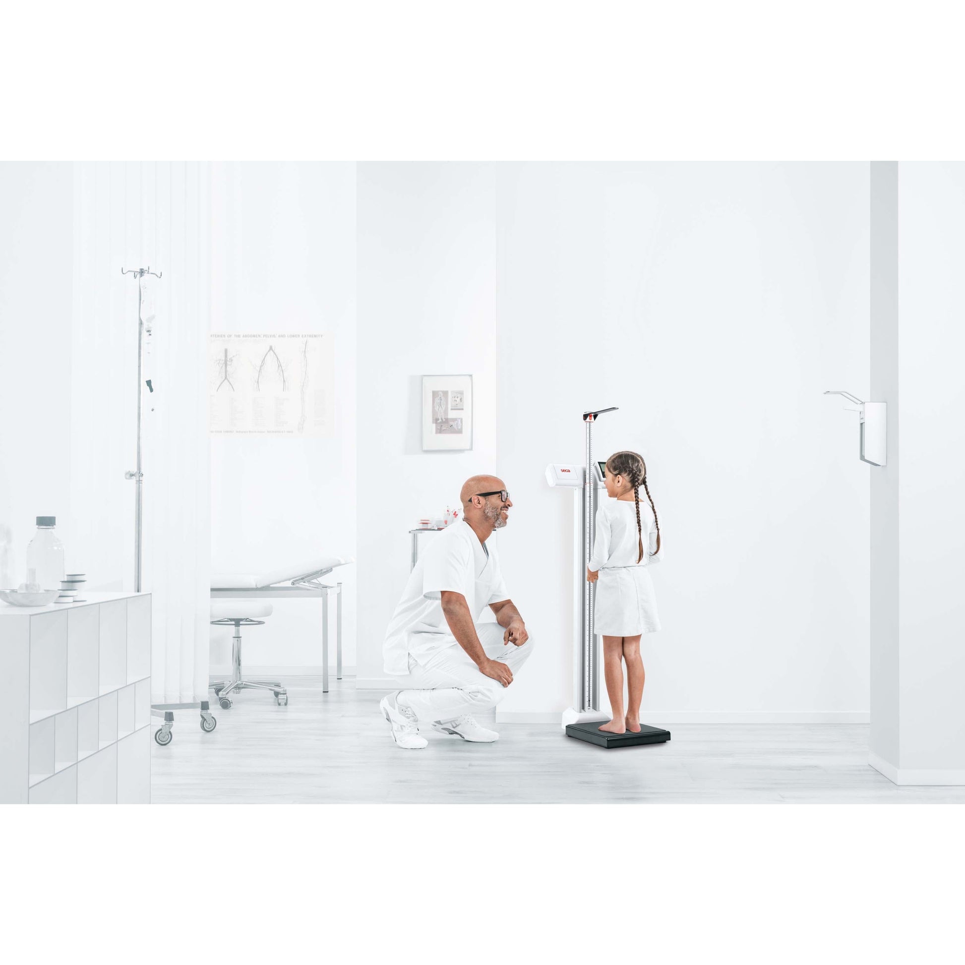 Lavender seca 777 - Digital Column Scale with Eye-Level Display