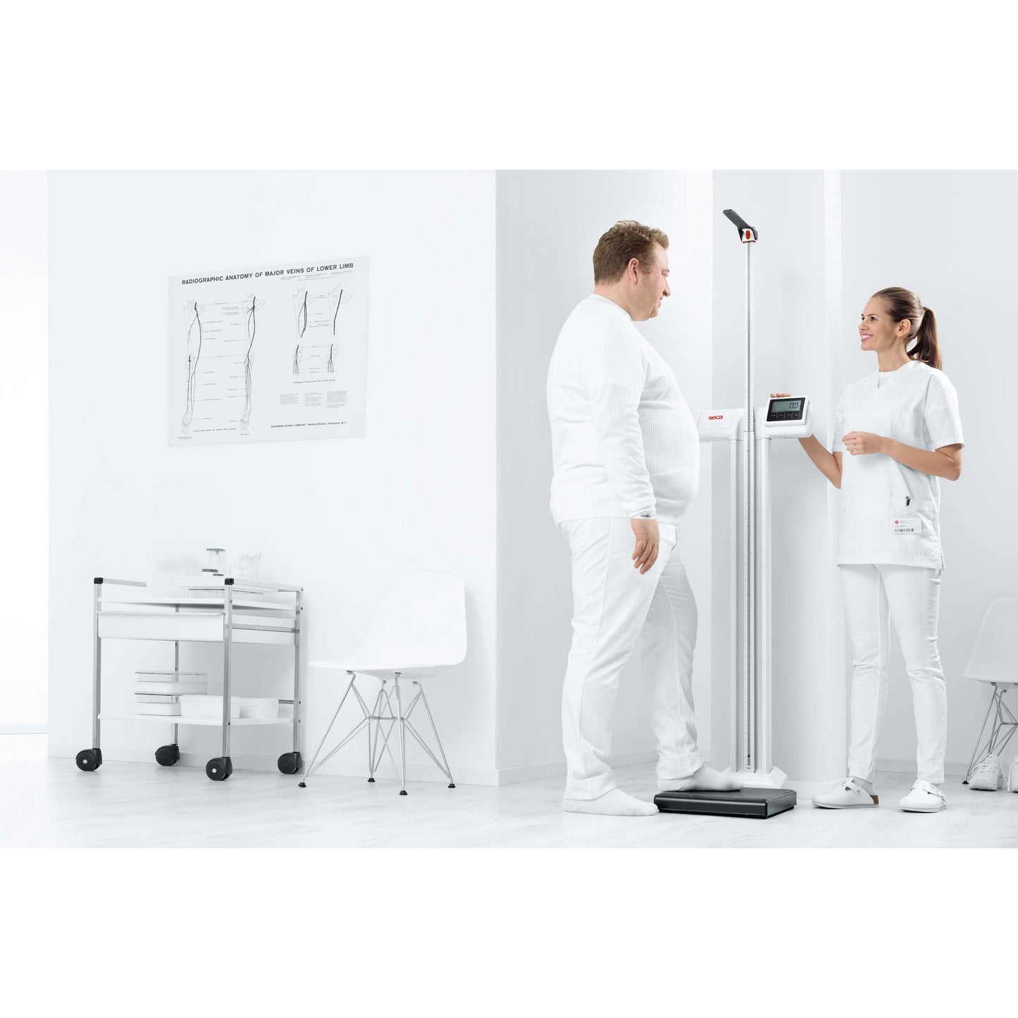 Lavender seca 777 - Digital Column Scale with Eye-Level Display