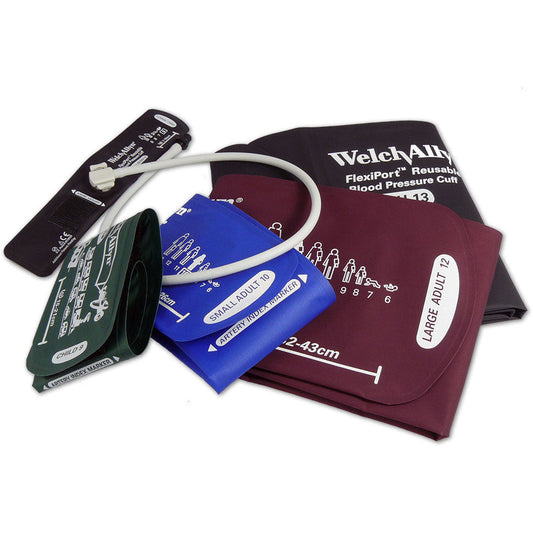 Dark Slate Gray Welch Allyn Flexiport Large Adult Cuff size 12L No Tube or Connectors (32-43cm)