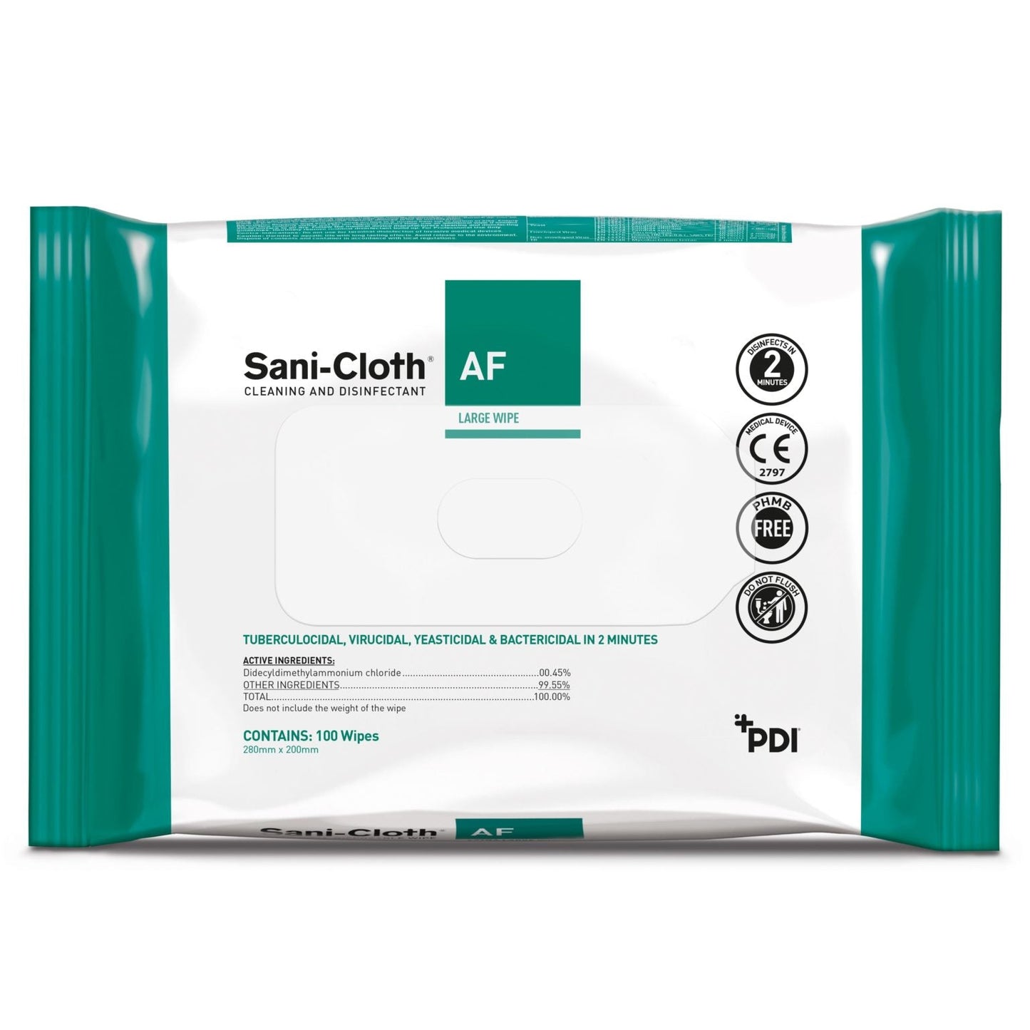 Sani-Cloth® AF Universal - Flow Wrap (100)