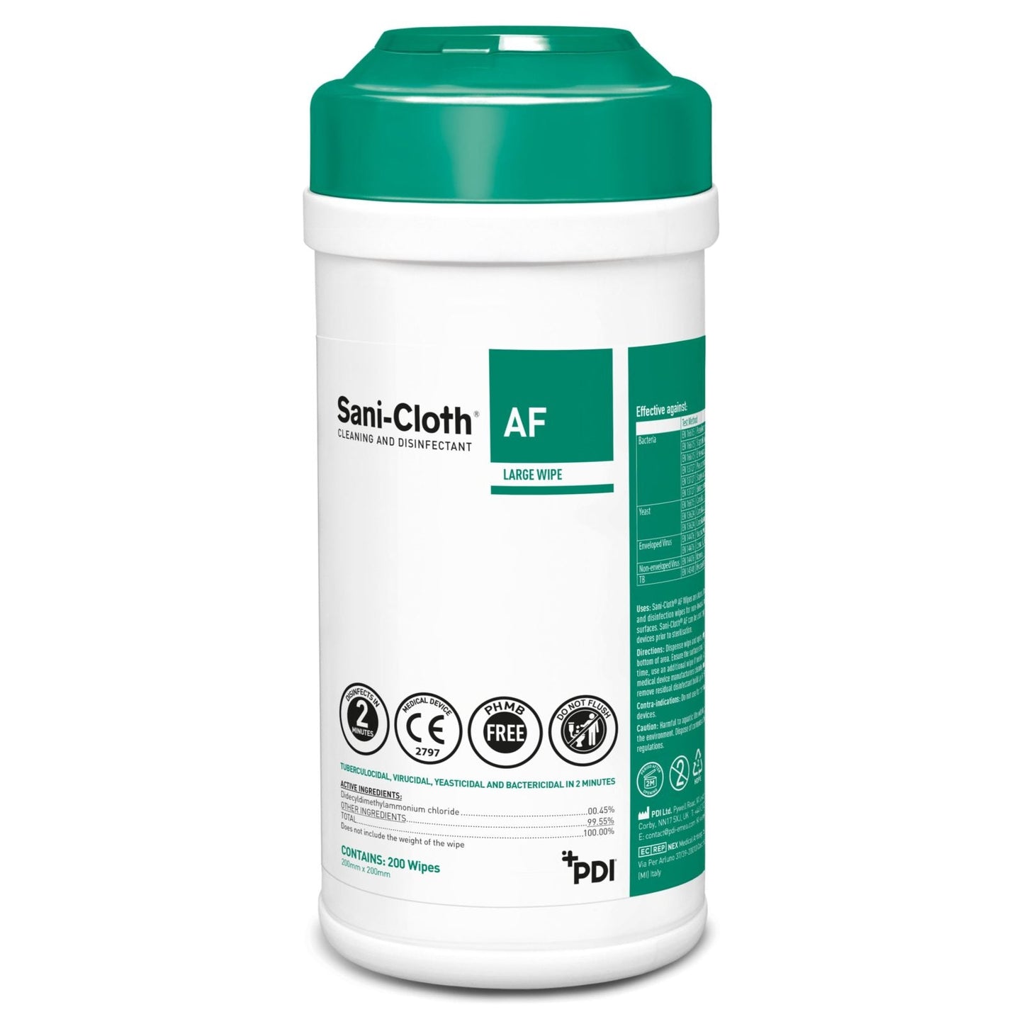 Sani-Cloth® AF Universal - Large Canister (200)