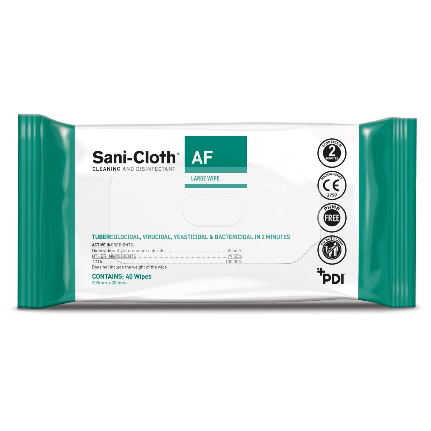 Sani-Cloth® AF Universal - Small Flow Wrap (40)