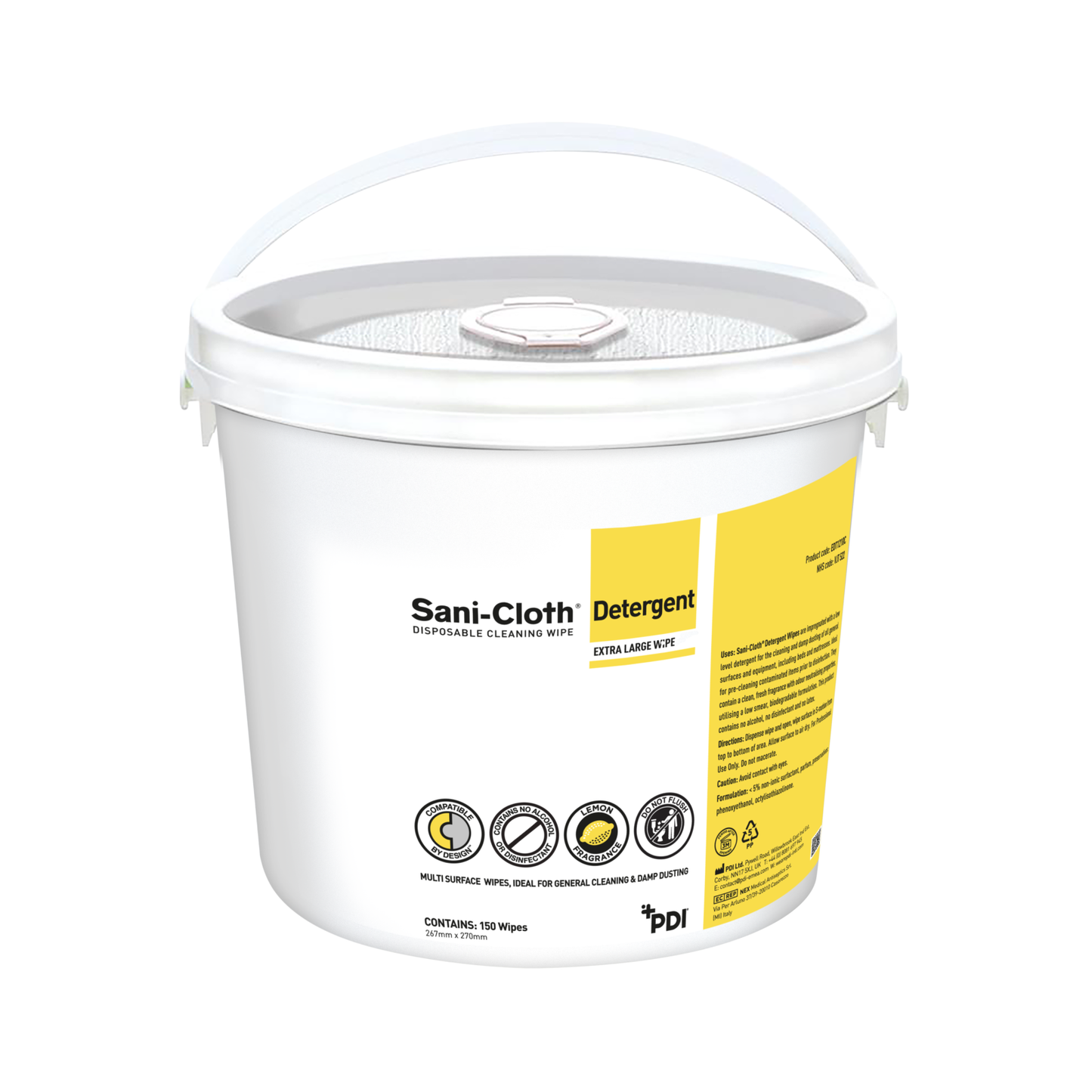 Sani-Cloth® Detergent - Bucket (225)